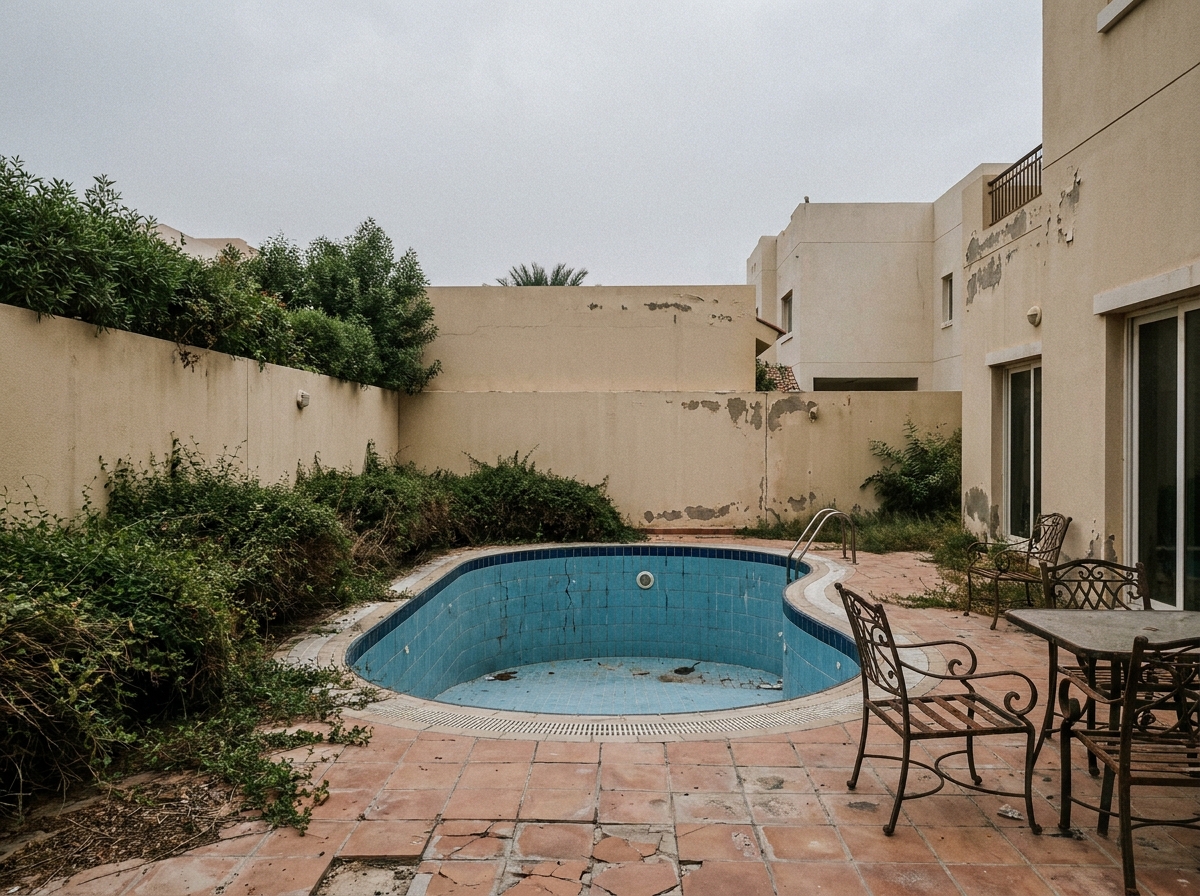 Villa before renovation
